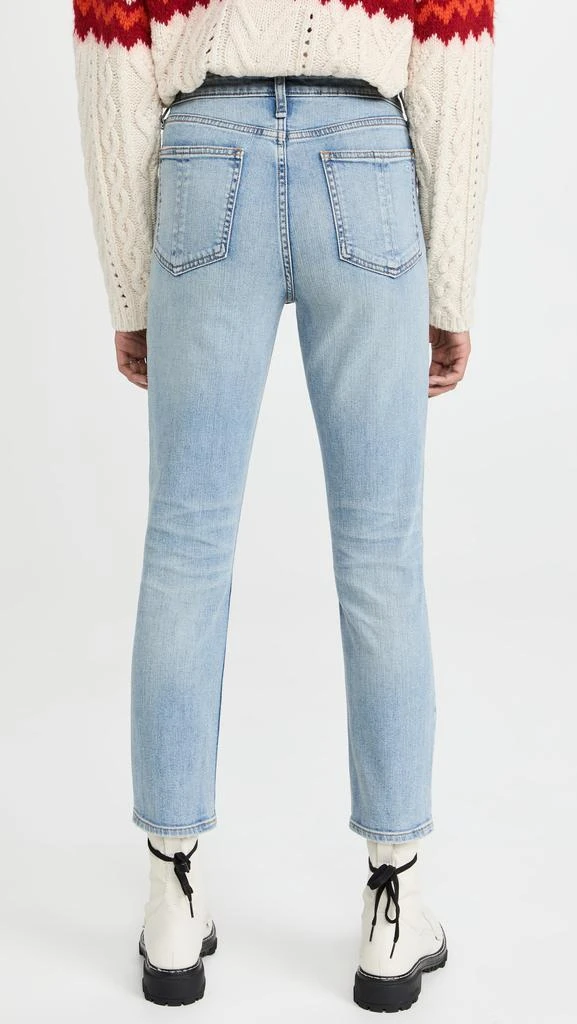 商品Rag & Bone|Rag & Bone Nina 高腰烟管九分牛仔裤,价格¥493,第3张图片详细描述
