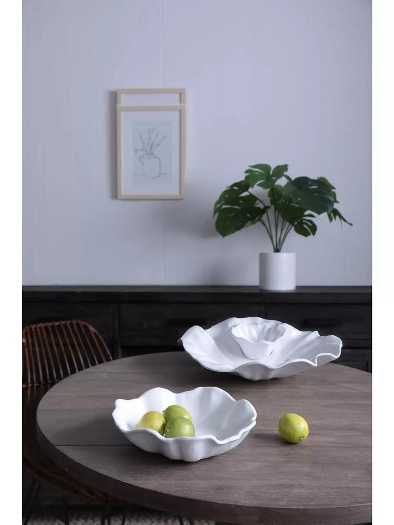 商品Beatriz Ball|Vida Bloom Chip & Dip Bowl,价格¥560,第4张图片详细描述
