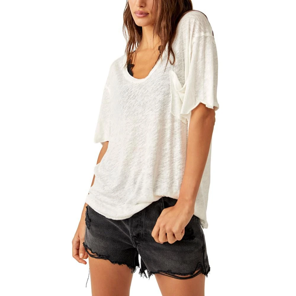 商品Free People|Women's All I Need Short-Sleeve T-Shirt,价格¥435,第1张图片