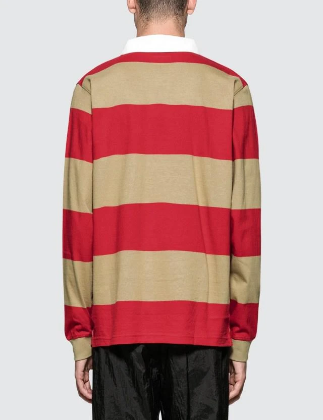 商品STUSSY|Ralphie Stirpe L/S Rugby,价格¥540,第3张图片详细描述