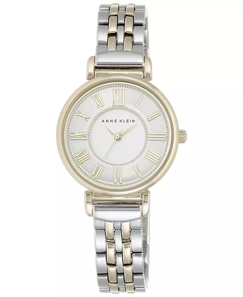 商品Anne Klein|Women's Two-Tone Bracelet Watch 30mm,价格¥292,第1张图片