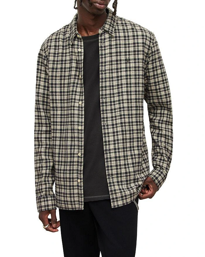 商品ALL SAINTS|Lexington Plaid Long Sleeve Shirt,价格¥504,第1张图片