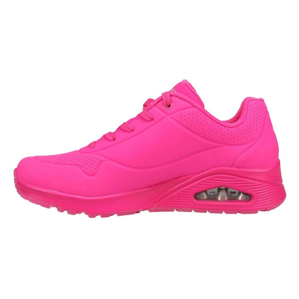 商品SKECHERS|Uno Nightshades Perforated Lace Up Sneakers,价格¥503,第3张图片详细描述