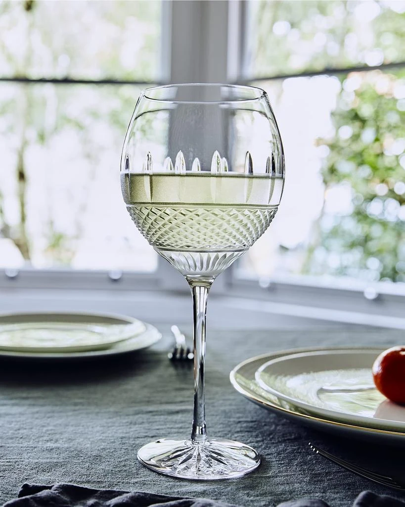 商品Waterford Crystal|Irish Lace Crystal White Wine Glasses, Set of 2,价格¥3180,第2张图片详细描述