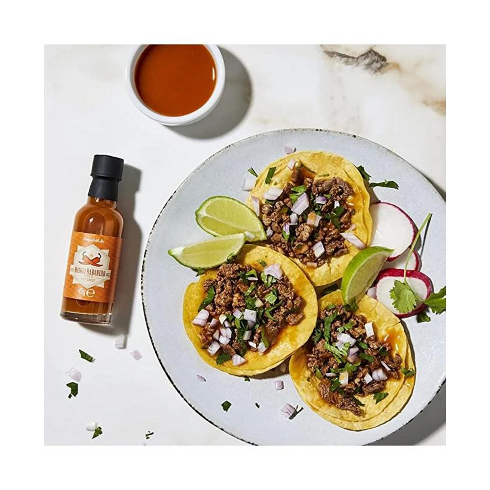 商品Thoughtfully|Gourmet, Inferno Hot Sauce Gift Set, Set of 4,价格¥224,第2张图片详细描述