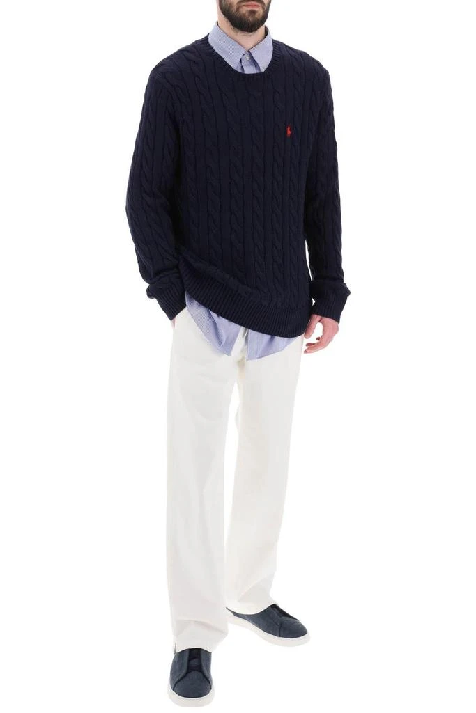 商品Ralph Lauren|Cotton twisted knit pullover,价格¥908,第2张图片详细描述