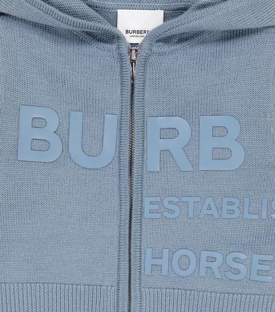 商品Burberry|Baby logo wool hoodie,价格¥2760,第3张图片详细描述