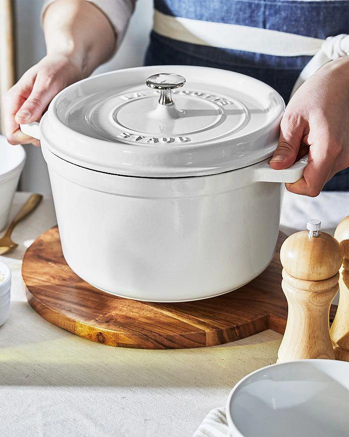 商品Staub|5-Qt. Tall Enameled Cast Iron Cocotte,价格¥1137,第3张图片详细描述