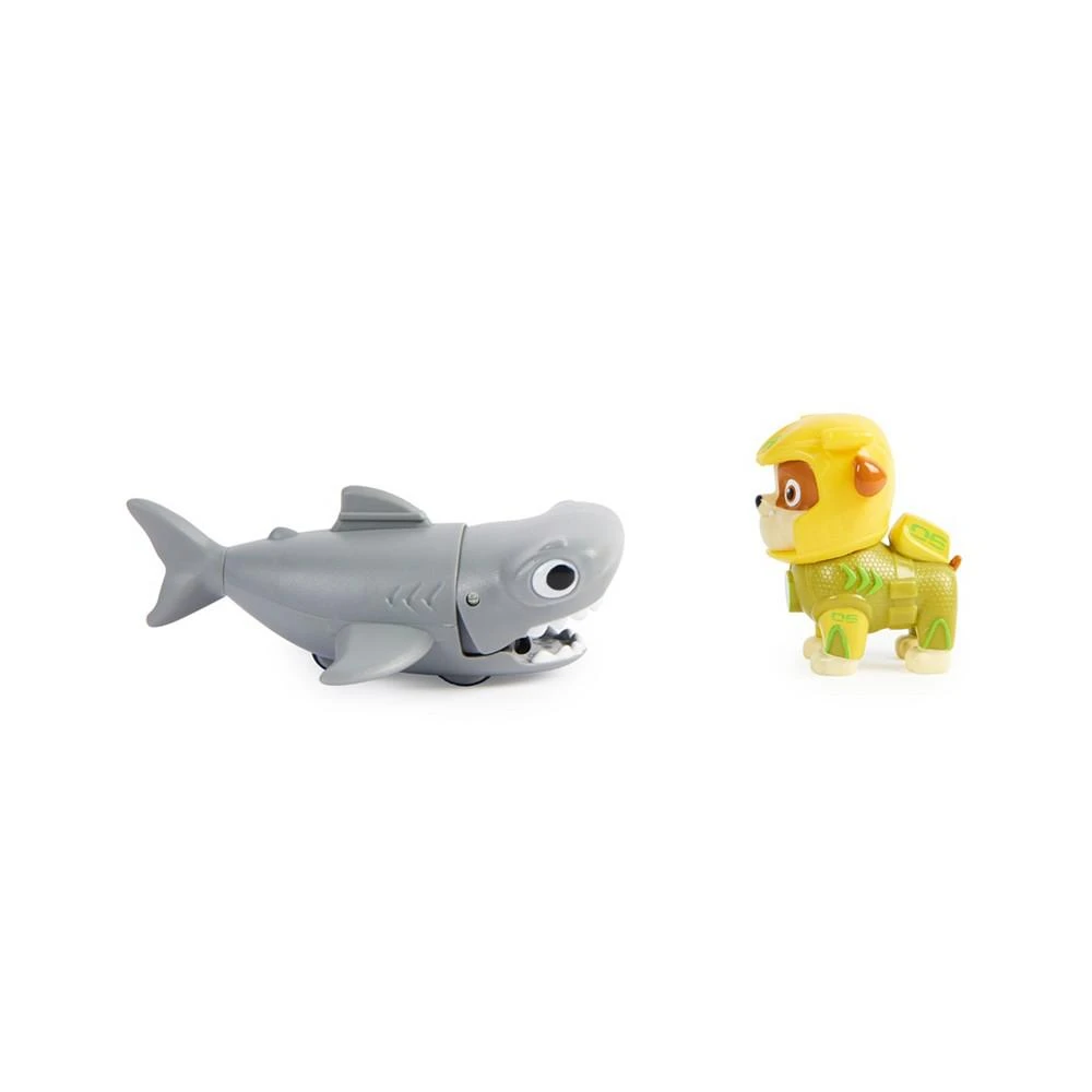 商品Paw Patrol|Aqua Pups Rubble and Hammerhead Action Figures,价格¥60,第3张图片详细描述