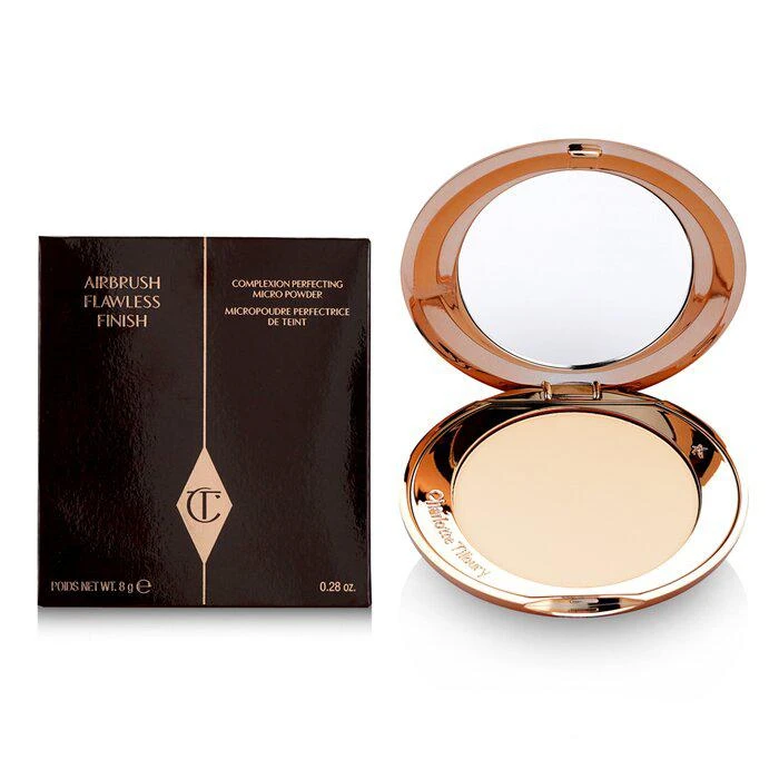 商品Charlotte Tilbury|Charlotte Tilbury 轻盈无瑕粉饼  - # 01 Fair -01 Fair(8g/0.28oz),价格¥336,第2张图片详细描述