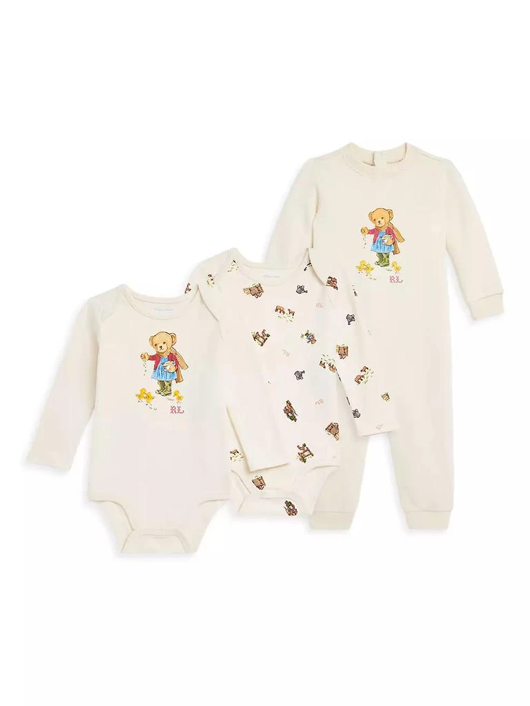 商品Ralph Lauren|Baby Girl's Magic Fleece Onesie,价格¥137,第2张图片详细描述