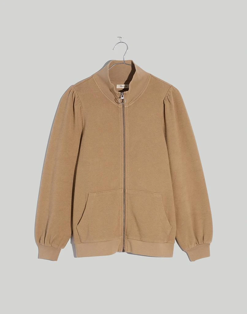 商品Madewell|Garment-Dyed Terry Zip-Up Sweatshirt,价格¥398,第5张图片详细描述