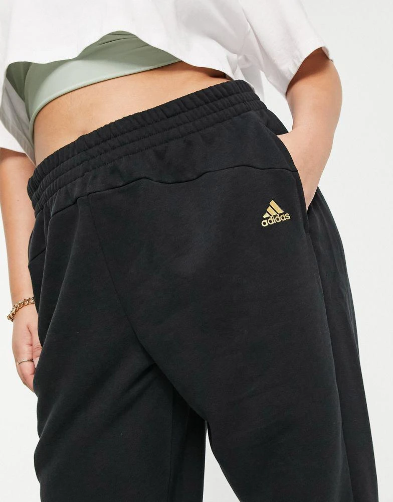 商品Adidas|adidas Beat The Cold plus jogger in black,价格¥162,第2张图片详细描述