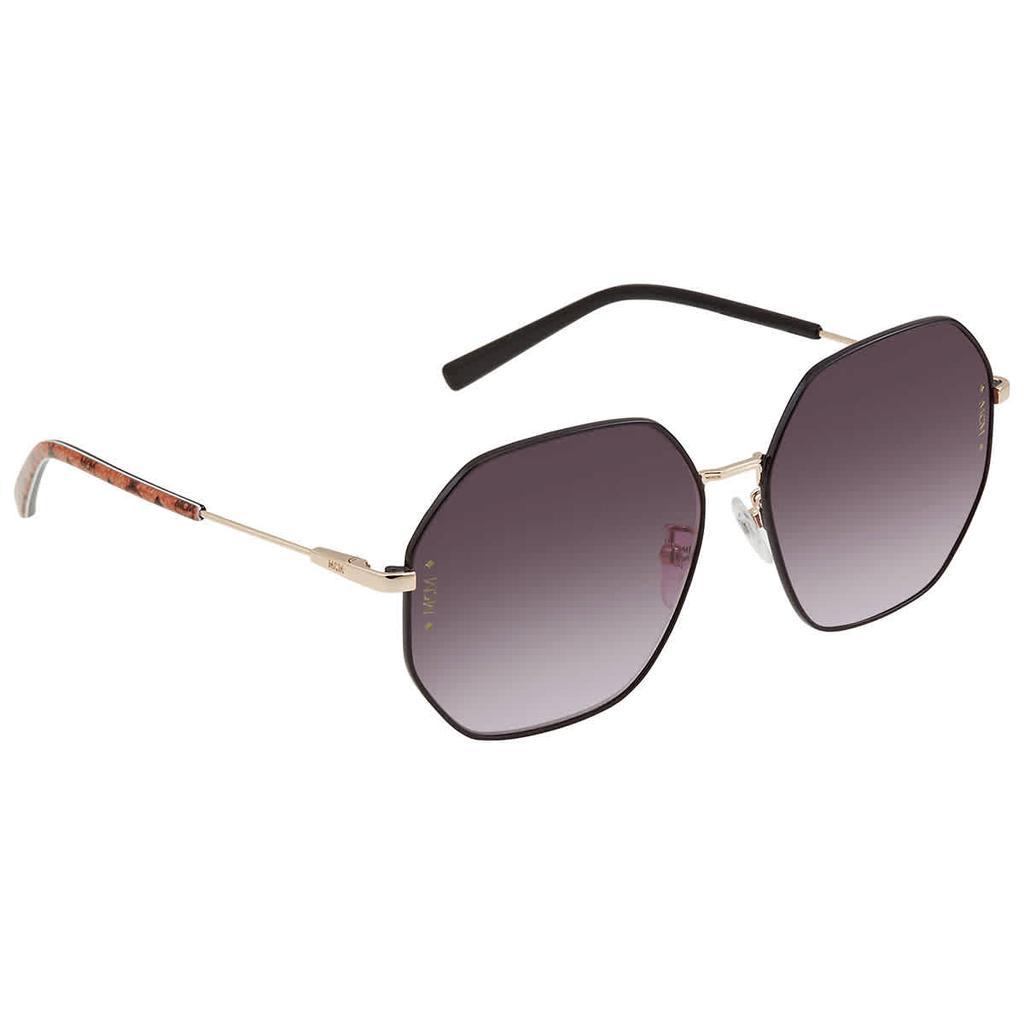 商品MCM|MCM Grey Gradient Geometric Ladies Sunglasses MCM165SLB 015 60,价格¥414,第1张图片