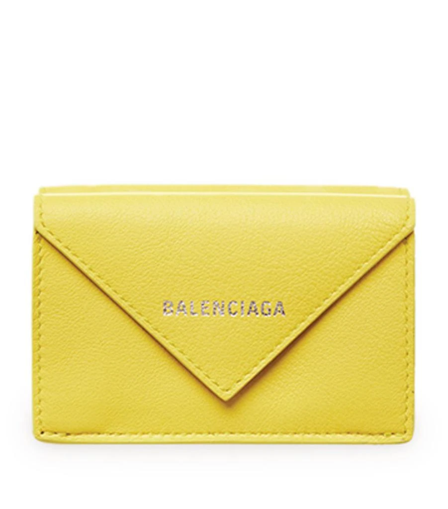 商品Balenciaga|Mini Leather Papier Wallet,价格¥3454,第1张图片