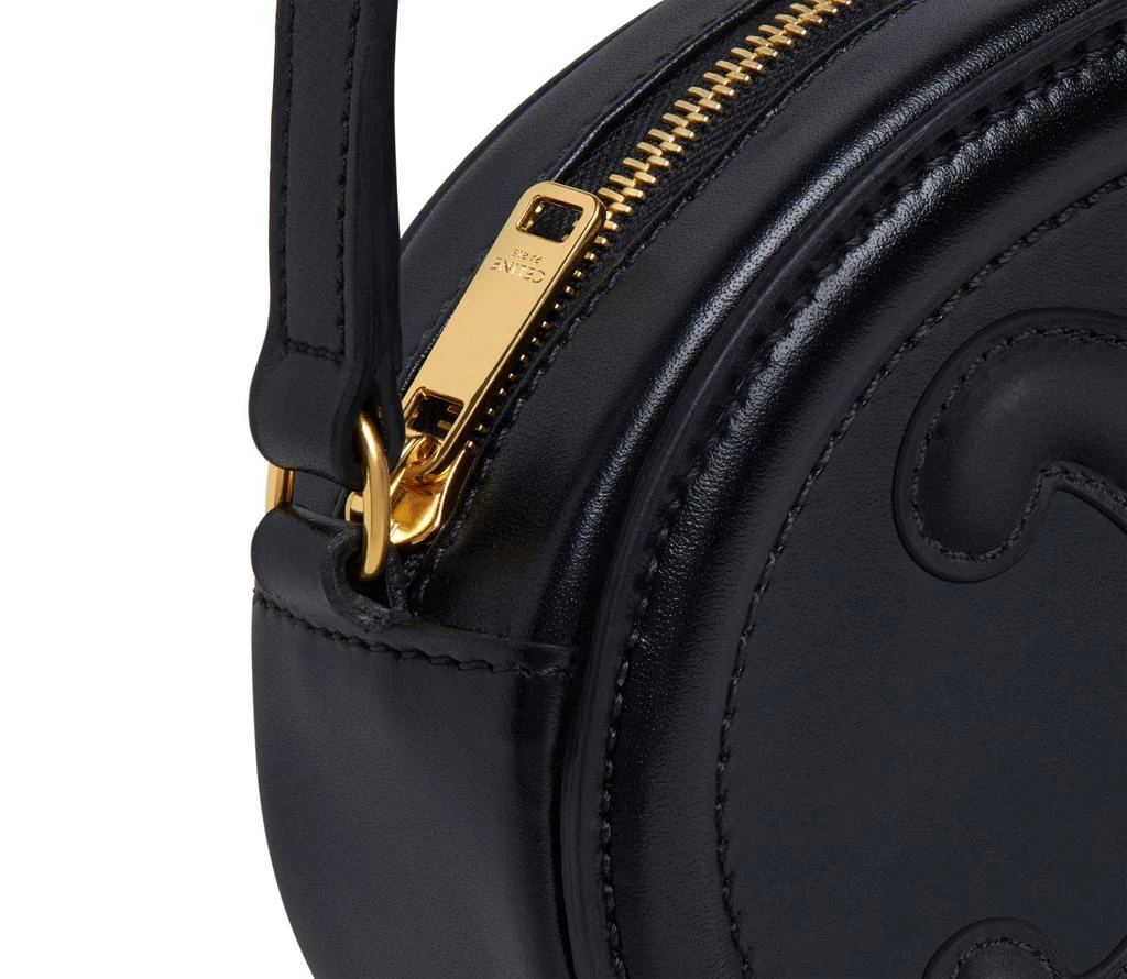 商品Celine|Crossbody oval Triomphe purse in smooth calfskin,价格¥10882,第5张图片详细描述