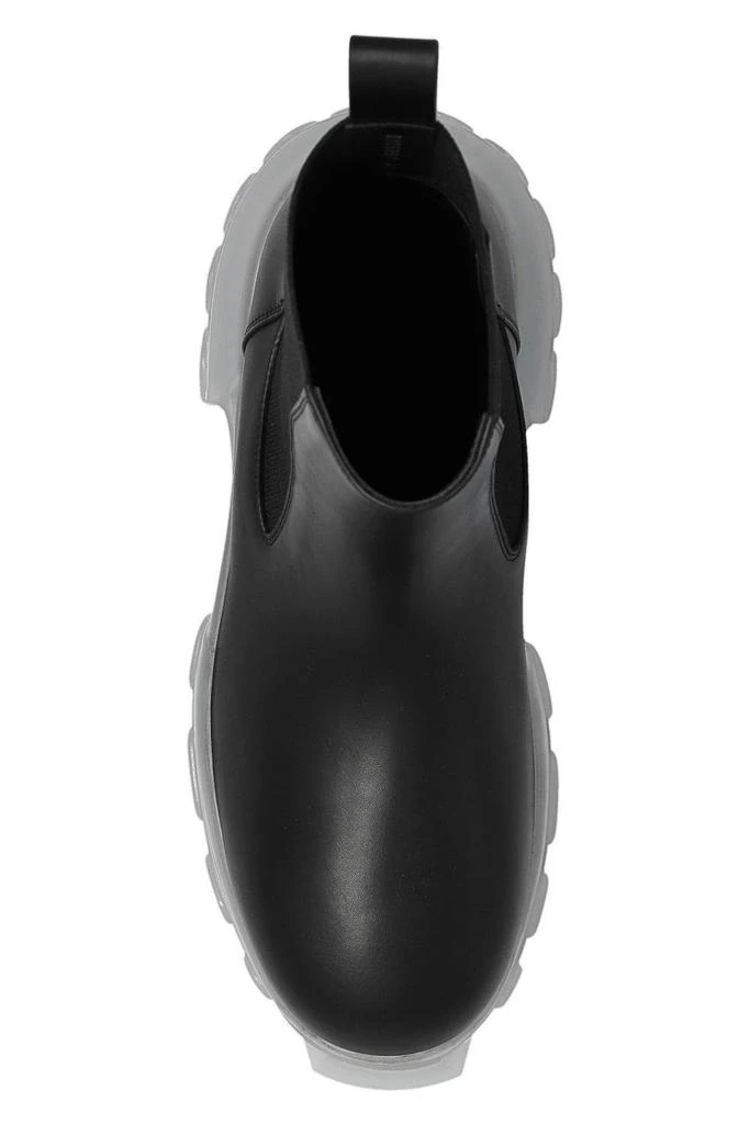 商品Rick Owens|Rick Owens Round-Toe Ankle Boots,价格¥6319,第4张图片详细描述