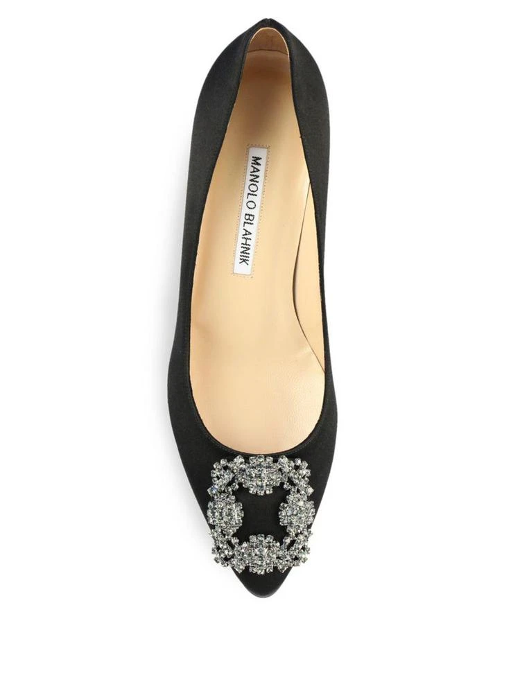 商品Manolo Blahnik|Hangisi 50 高跟鞋,价格¥5200,第5张图片详细描述