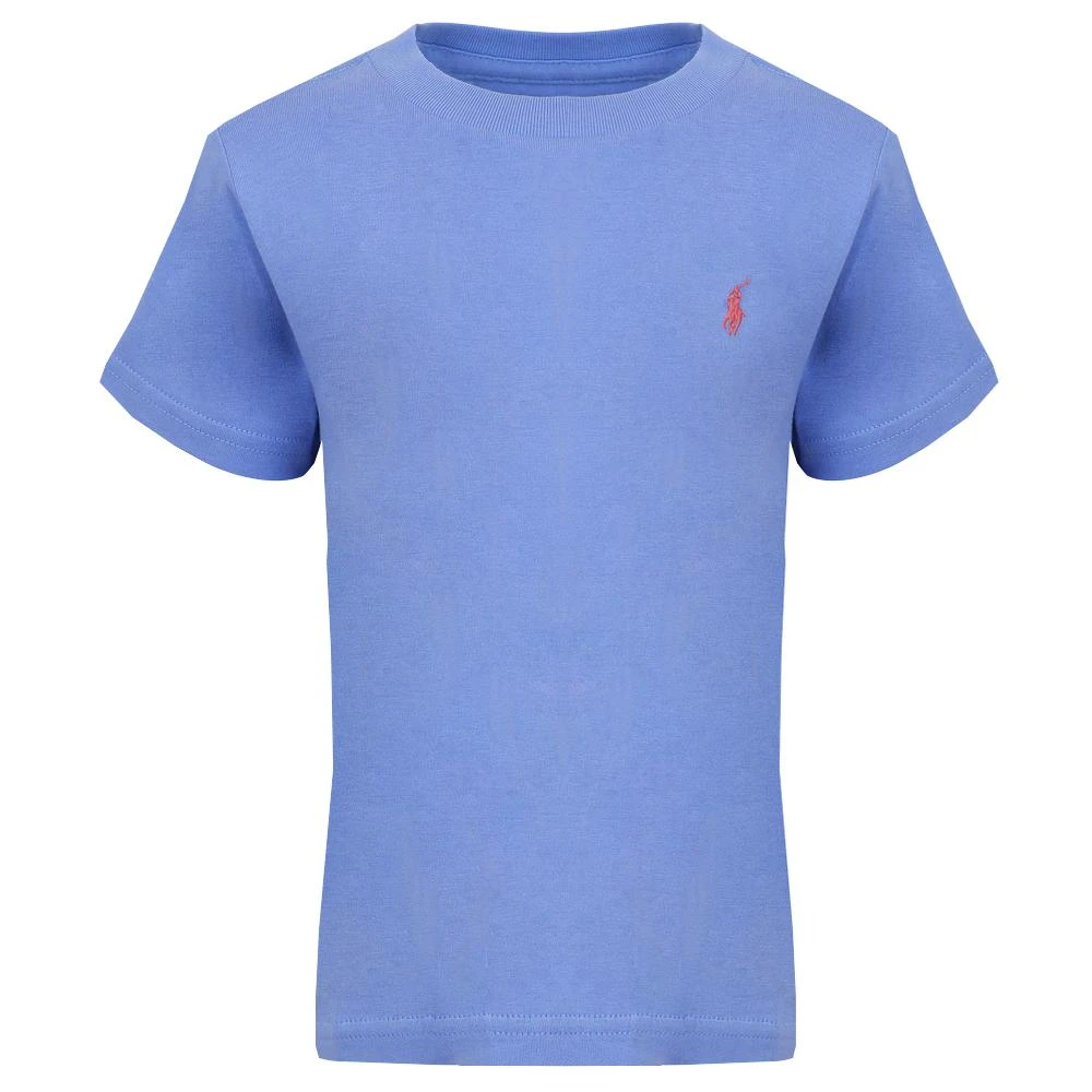商品Ralph Lauren|Blue Small Logo Short Sleeve T Shirt,价格¥158,第1张图片