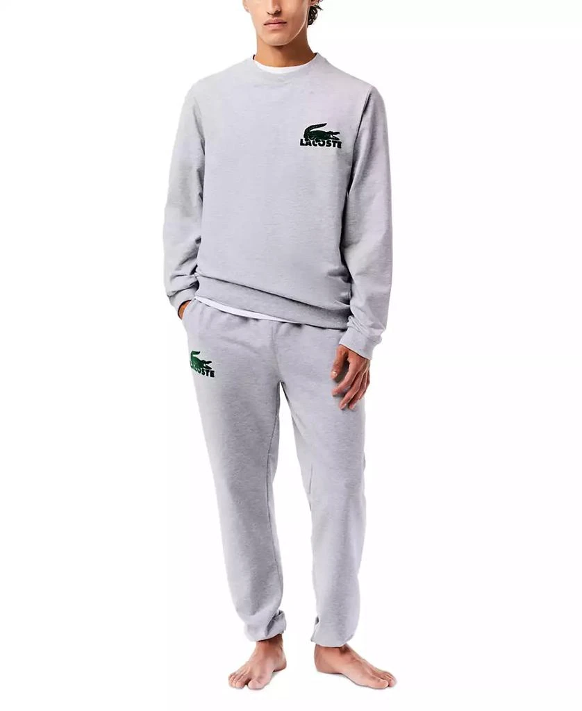 商品Lacoste|Men's Pajama Fleece Indoor Sweatshirt,价格¥410,第3张图片详细描述