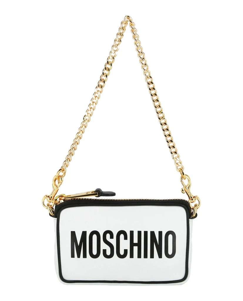 商品Moschino|Logo Leather Crossbody,价格¥2653,第1张图片