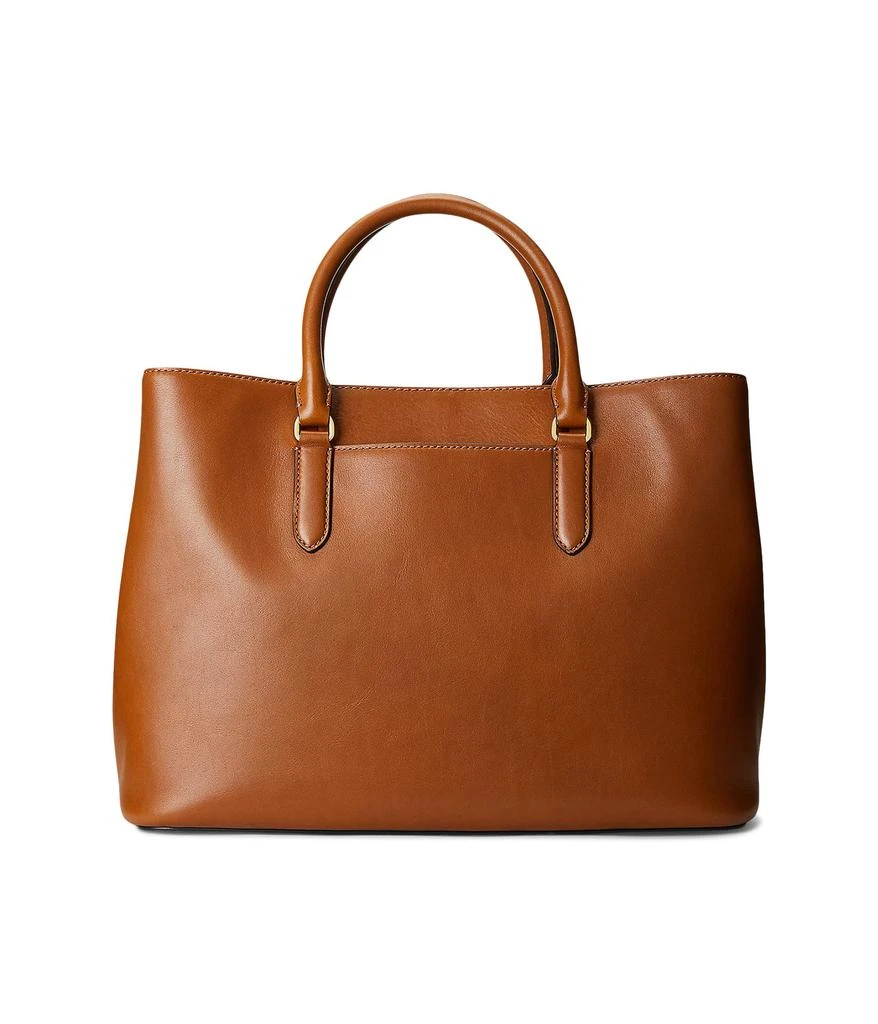 商品Ralph Lauren|Leather Large Marcy Satchel,价格¥3438,第2张图片详细描述