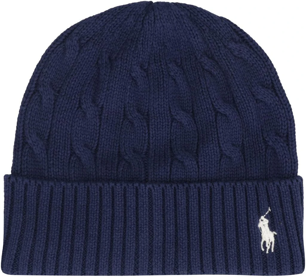 商品Ralph Lauren|Polo Ralph Lauren Pony Embroidered Knitted Beanie,价格¥426,第1张图片