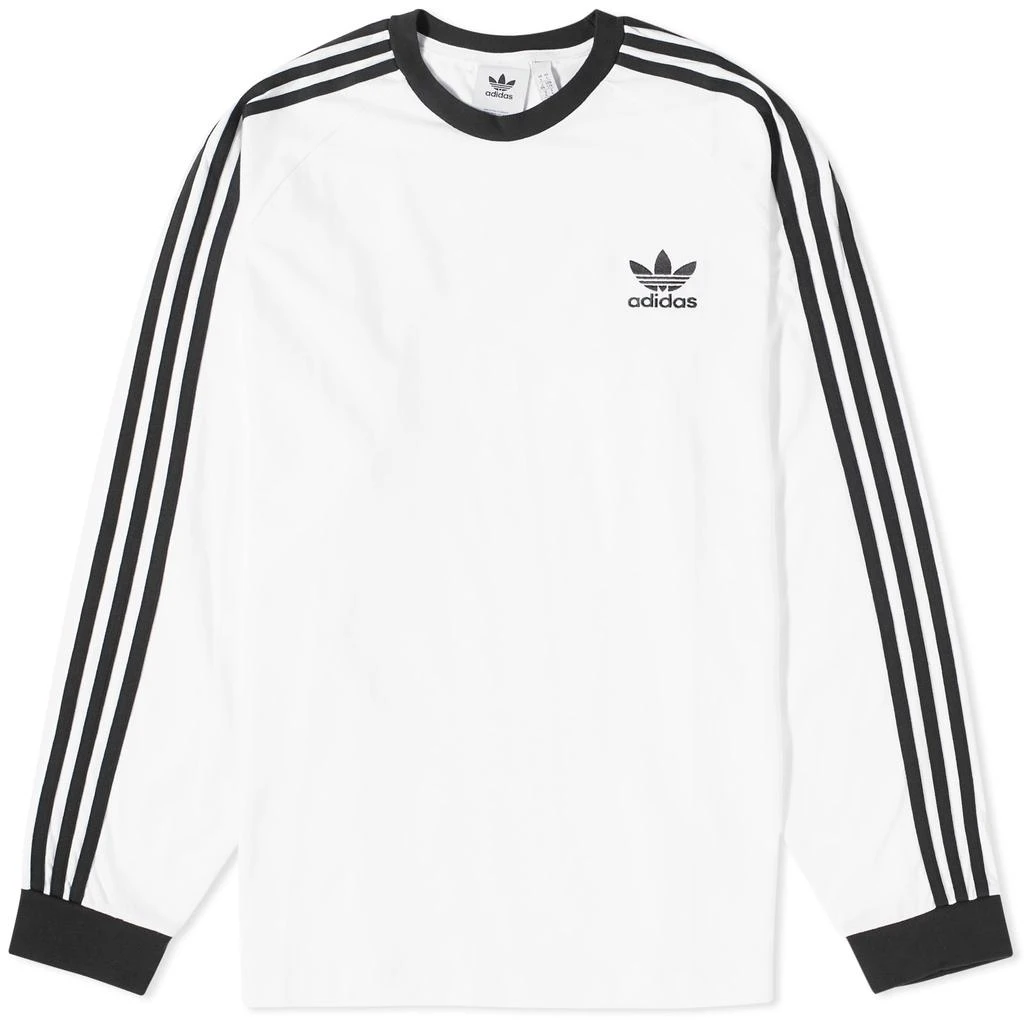商品Adidas|Adidas Long Sleeve 3 Stripe T-Shirt,价格¥233,第1张图片