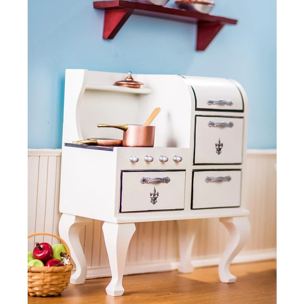 1930's Style Wooden Stove with Oven for Dolls 商品