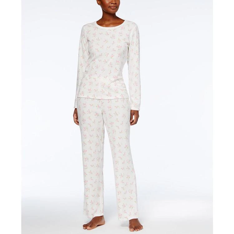 商品Charter Club|Thermal Fleece Pajama Set, Created for Macy's,价格¥82,第1张图片