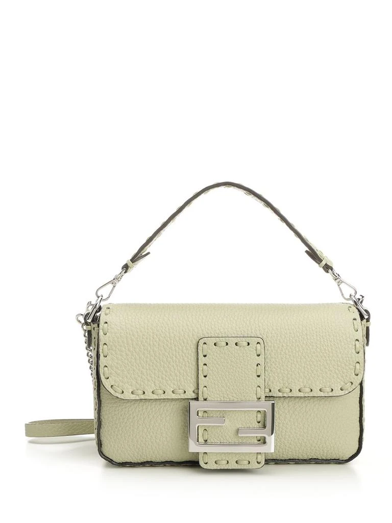 商品Fendi|Baguette Mini Handbags Green,价格¥13589,第1张图片