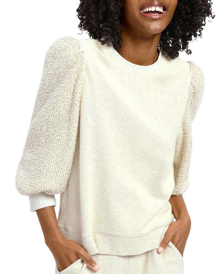 商品Splendid|Evelyn Terry Puff Sleeve Sweatshirt,价格¥734,第1张图片