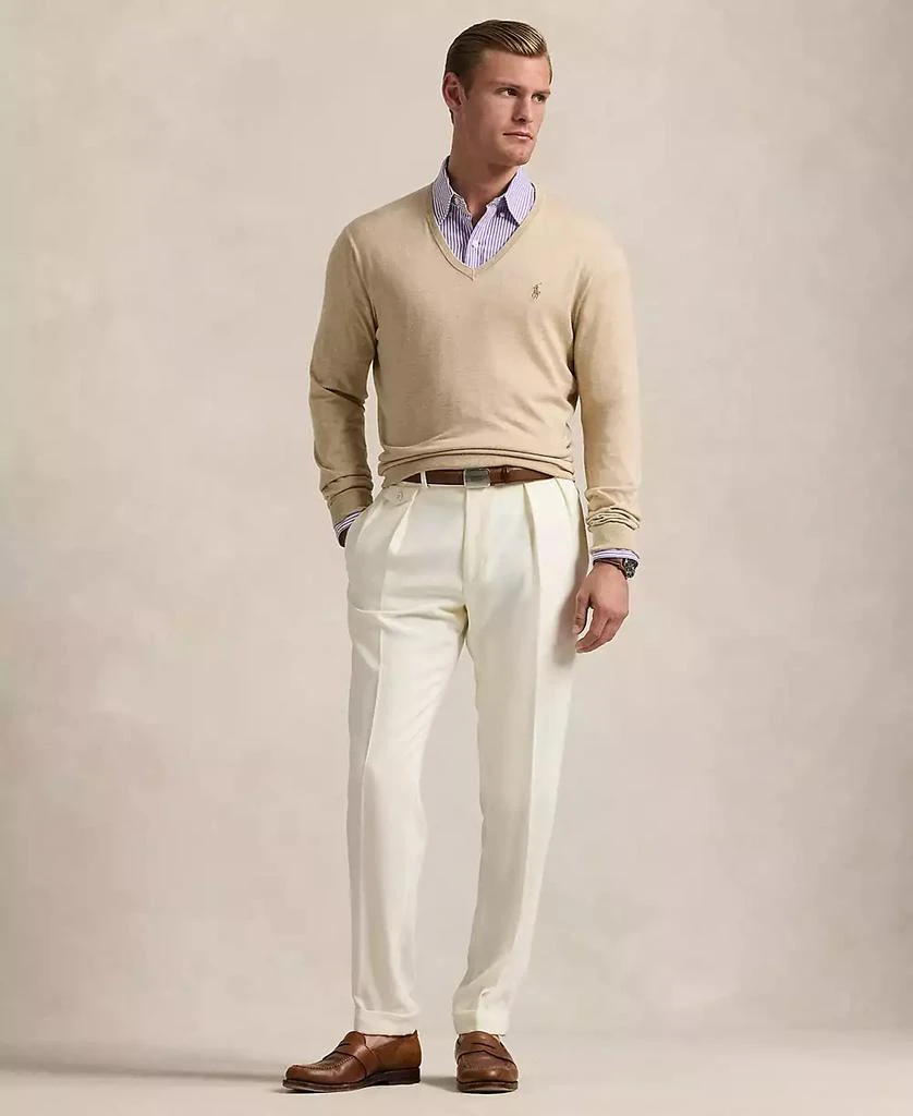 商品Ralph Lauren|Men's Cotton V-Neck Sweater,价格¥346,第4张图片详细描述