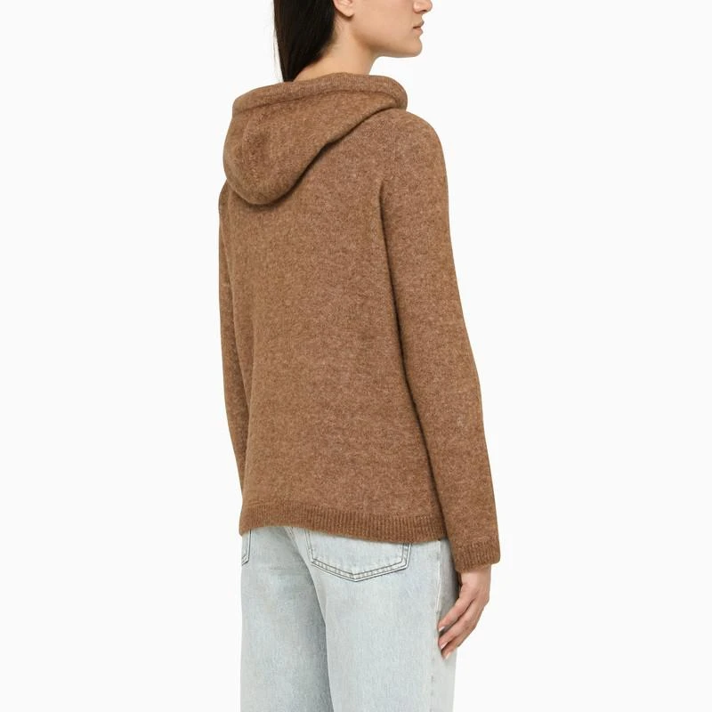 商品Max Mara|Camel-coloured sweatshirt in alpaca blend,价格¥888,第3张图片详细描述