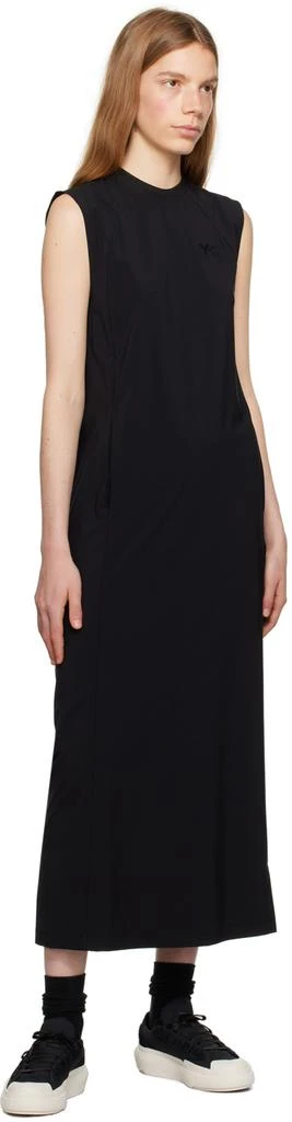 商品Y-3|Black 3-Stripes Midi Dress,价格¥641,第4张图片详细描述