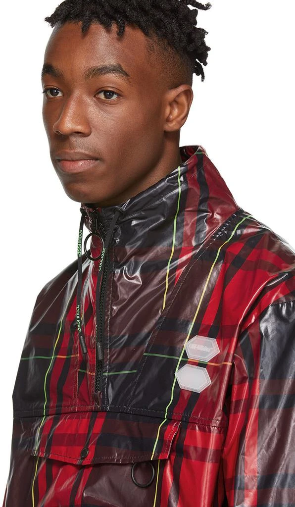 商品Off-White|Red Checked Anorak Jacket,价格¥2688,第4张图片详细描述