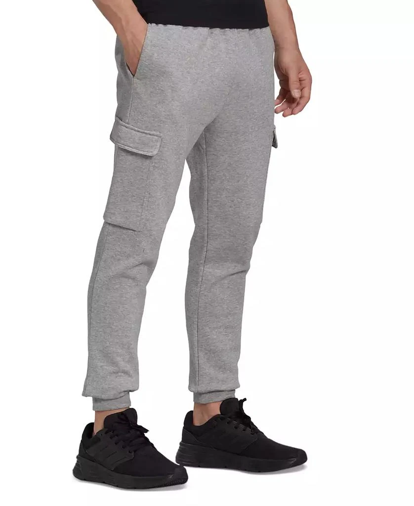 商品Adidas|Men's Essentials Regular Tapered-Fit Fleece Cargo Joggers,价格¥164,第3张图片详细描述