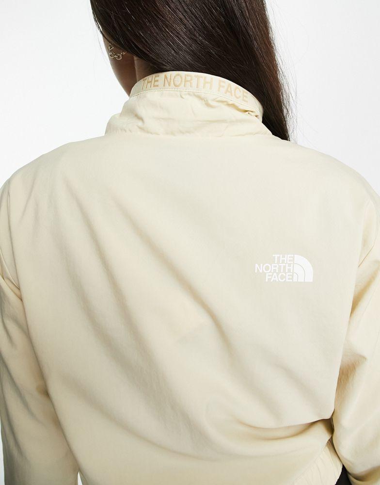 The North Face Zumu overhead track jacket in stone商品第3张图片规格展示