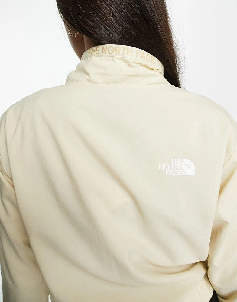 商品The North Face|The North Face Zumu overhead track jacket in stone,价格¥345,第3张图片详细描述