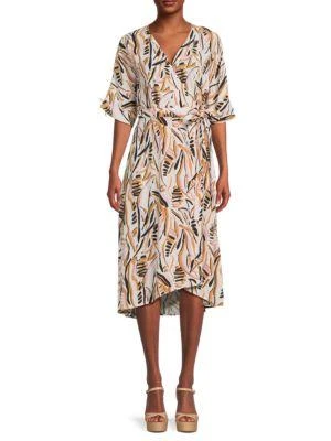 商品ba&sh|Botanical Wrap Dress,价格¥1232,第1张图片