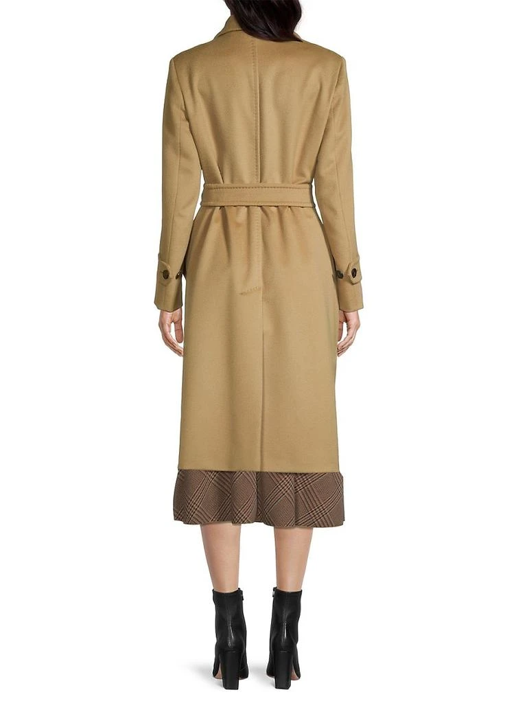 商品Weekend Max Mara|Afide Double-Breasted Belted Coat,价格¥5195,第5张图片详细描述