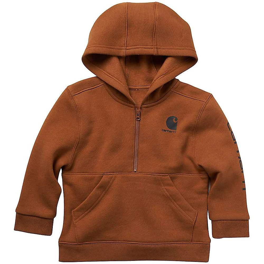商品Carhartt|Carhartt Toddler Boys' Half-Zip LS Sweatshirt,价格¥182,第1张图片