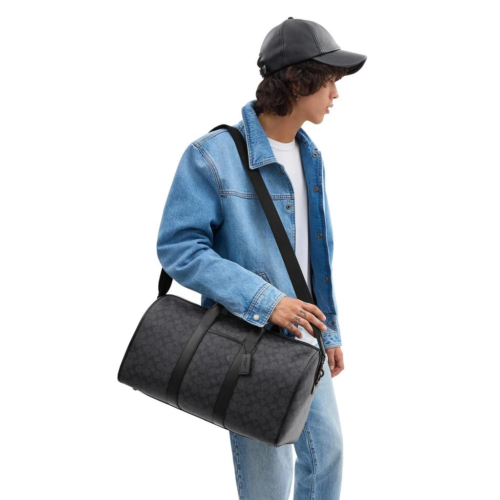 商品Coach|Gotham Duffle Bag 45 in Signature Canvas,价格¥3702,第5张图片详细描述