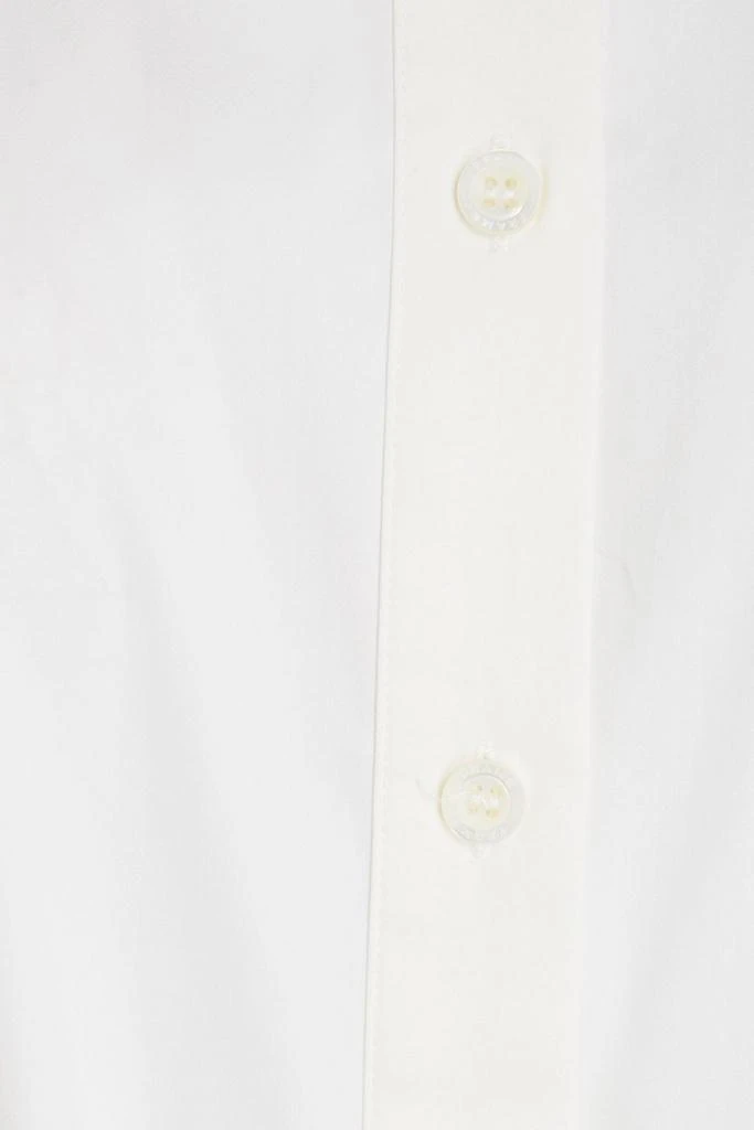商品FRAME|Pleated cotton-blend poplin maxi shirt dress,价格¥2007,第4张图片详细描述