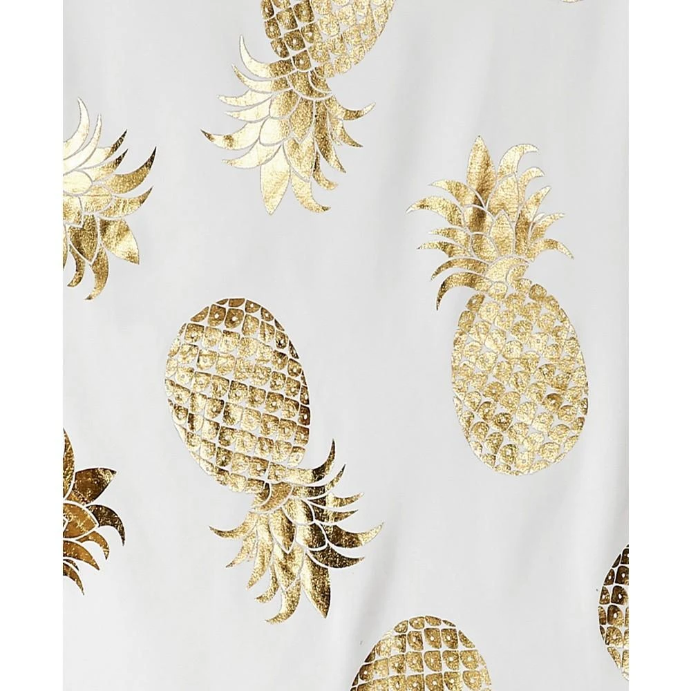 商品Lush Décor|Pineapple Toss 72" x 72" Shower Curtain,价格¥376,第3张图片详细描述