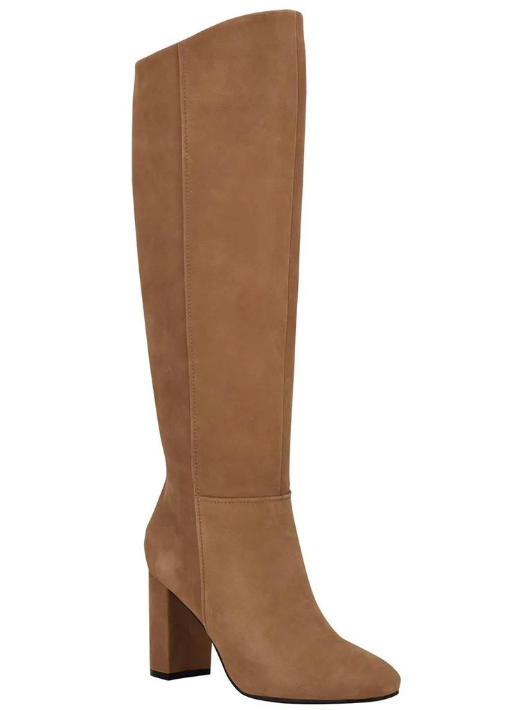 商品Calvin Klein|Almay Womens Leather Tall Knee-High Boots,价格¥437,第1张图片