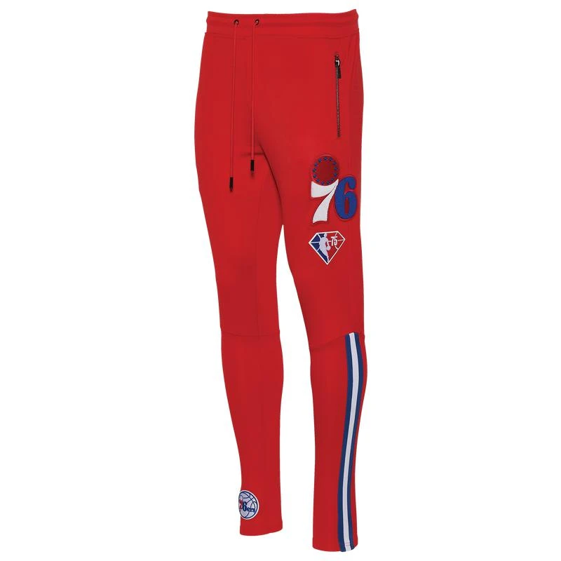 商品Pro Standard|Pro Standard 76ers Team Logo Track Pants - Men's,价格¥600,第1张图片