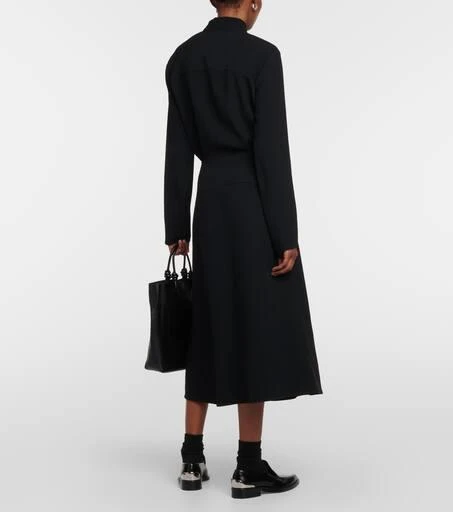 商品Jil Sander|系带中长连衣裙,价格¥13275,第3张图片详细描述