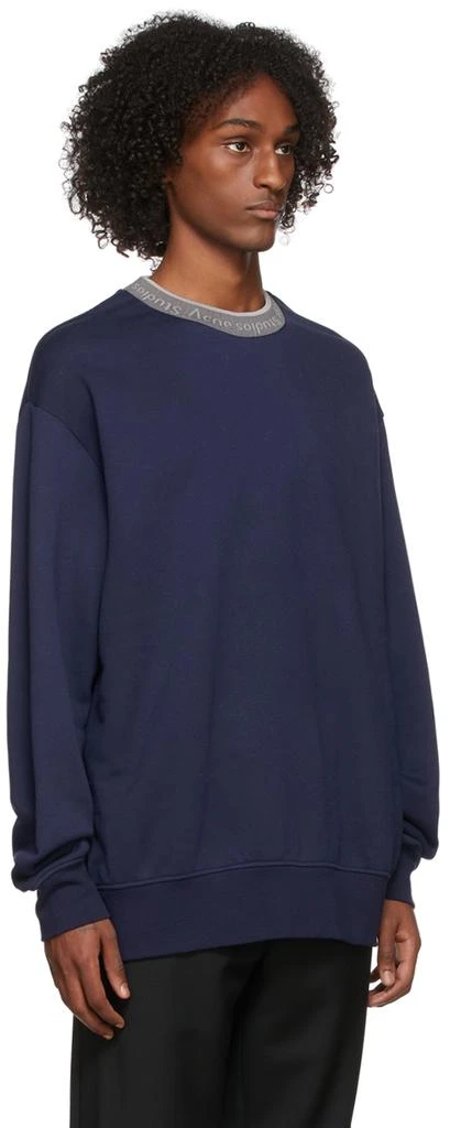 商品Acne Studios|Indigo Logo Sweatshirt,价格¥1405,第2张图片详细描述