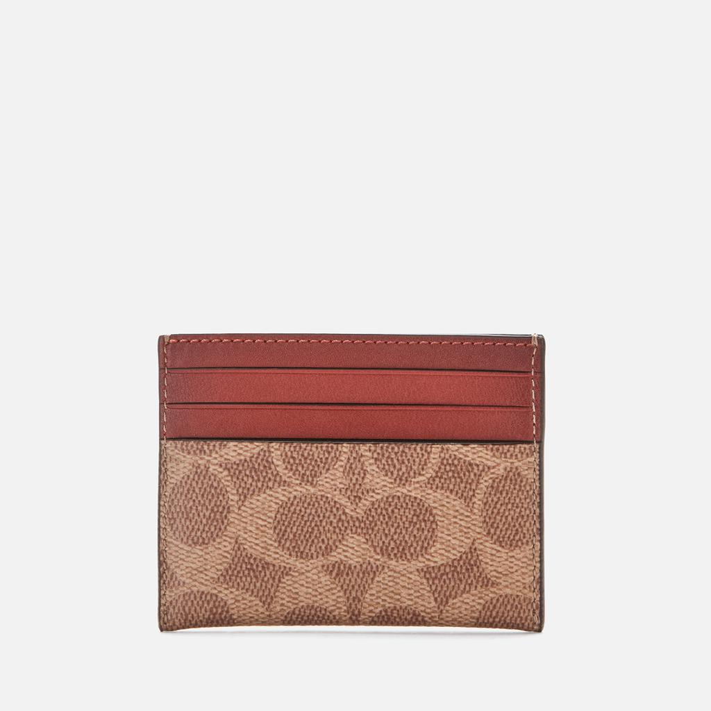 Coach Men's Flat Card Case商品第2张图片规格展示